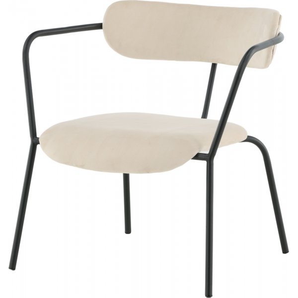 Fauteuil Shaun - Velours beige