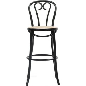 No 16 barstol med rottingsits - Valfri färg på stomme