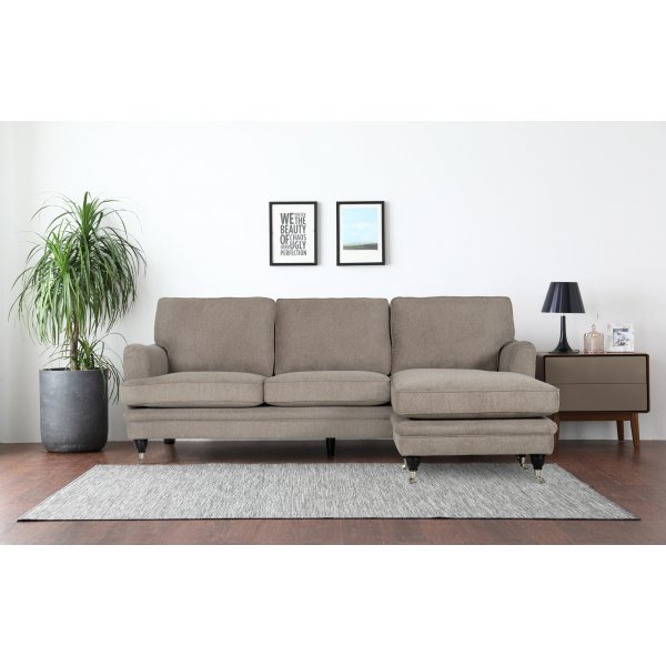 Lit de repos de luxe Howard Watford - Brun clair Lit de repos de luxe Howard Watford - Brun clair