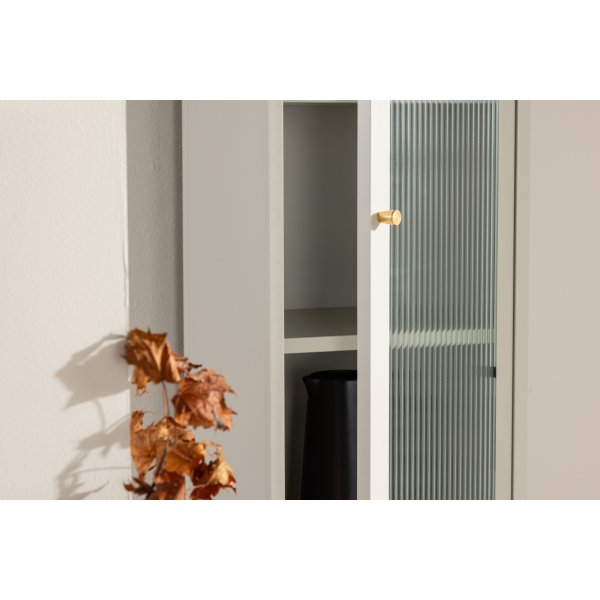 Cali vitrinskåp - Beige Cali vitrinskåp - Beige