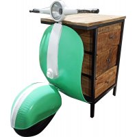 Vintage Vespa byrå/sängbord - Grön/vit Vintage Vespa byrå/sängbord - Grön/vit