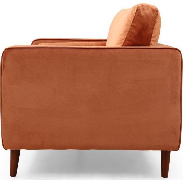 Canapé Rome 3 places - Orange Canapé Rome 3 places - Orange