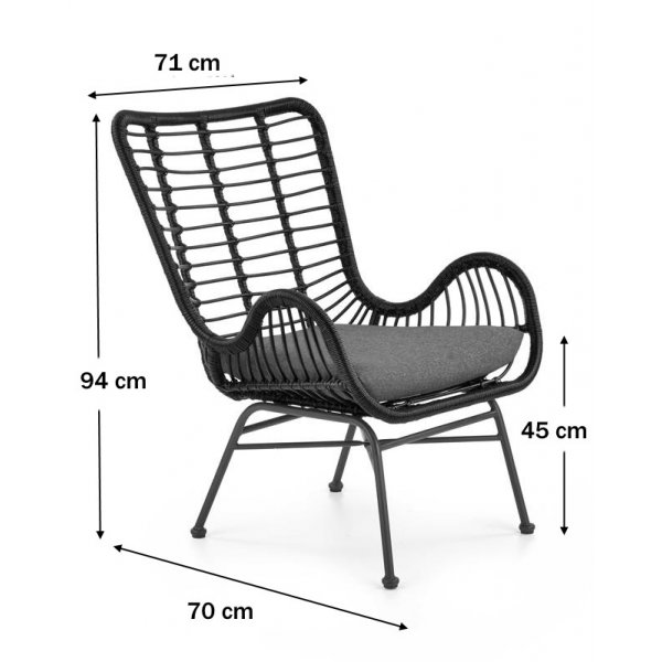 Fåtölj Svart - Minos Fåtölj Svart - Minos