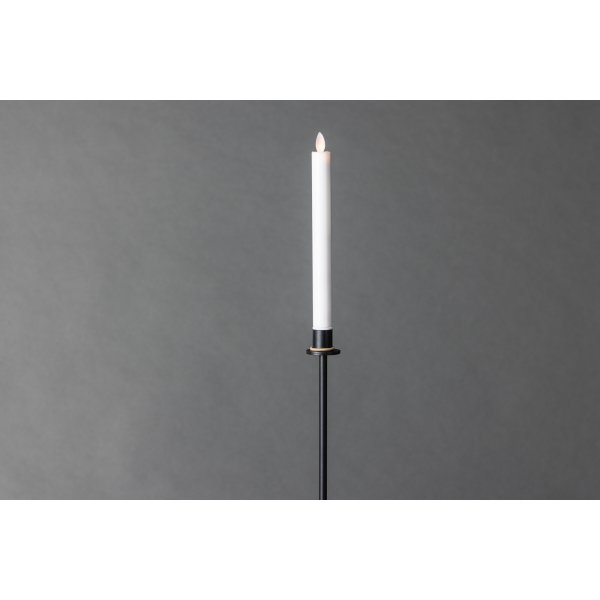 Bougeoir LED Hogehall H79 cm - Noir/Blanc Bougeoir LED Hogehall H79 cm - Noir/Blanc