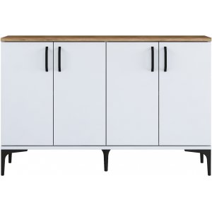 Buffet Jericho 162 - Blanc/noyer