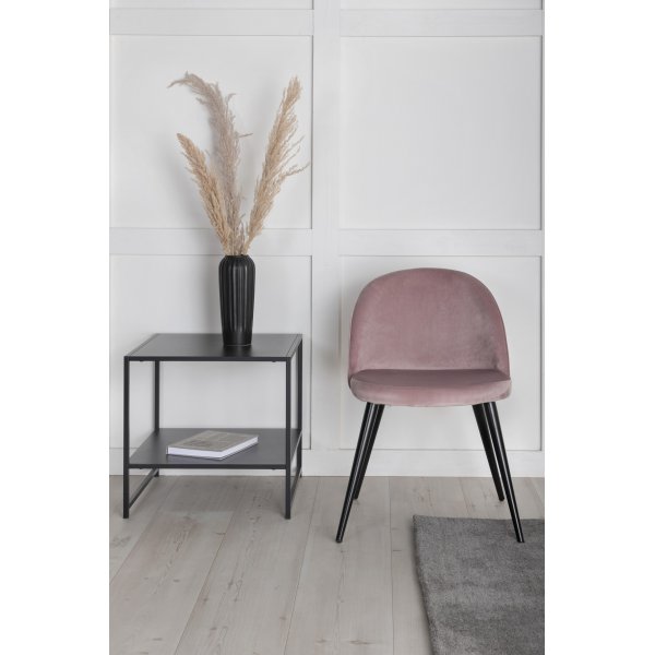 Alice matstol - Rosa/svart Alice matstol - Rosa/svart