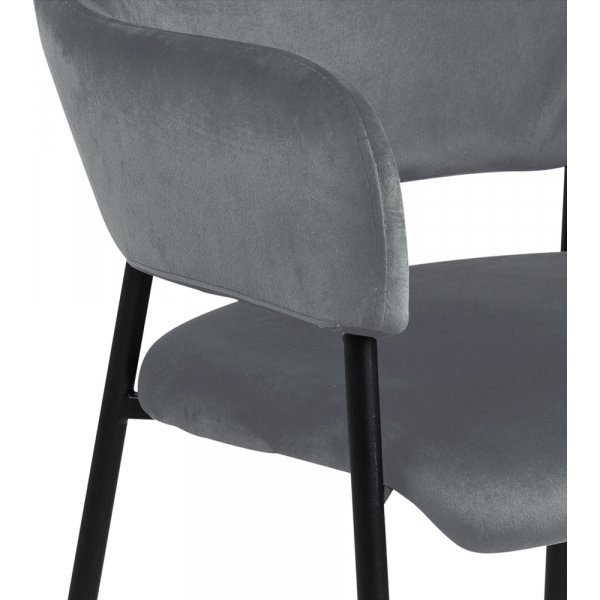 Chaise à cadre Lima - Gris Chaise à cadre Lima - Gris