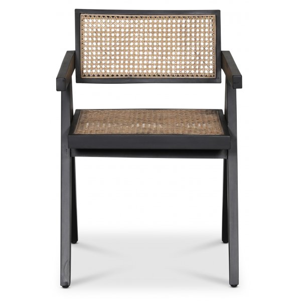 Strömsberg karmstol - Svart mahogny/rotting Strömsberg karmstol - Svart mahogny/rotting