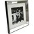 Peinture avec cadre miroir - Audrey Hepburn - 52x52 cm