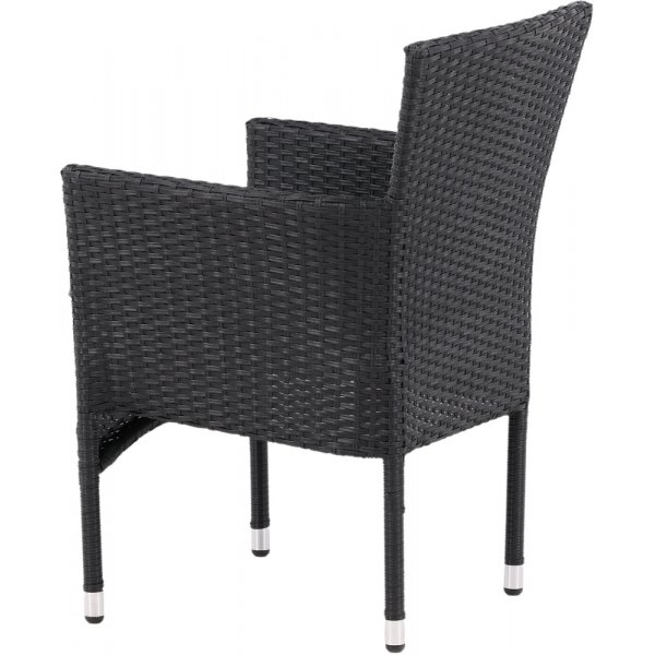 Malina matstol - Svart/Grå Malina matstol - Svart/Grå