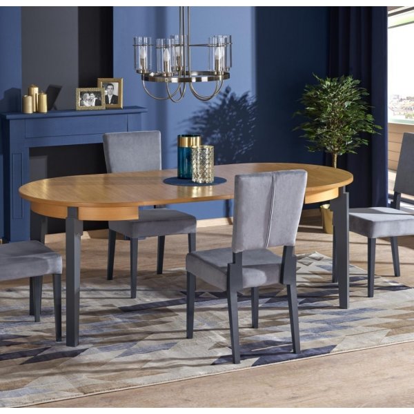 Chaise de salle  manger Daly - Gris