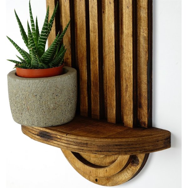Rafa wandplank 269 Walnoot