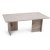 Table basse Level 110 cm - Silver Diana