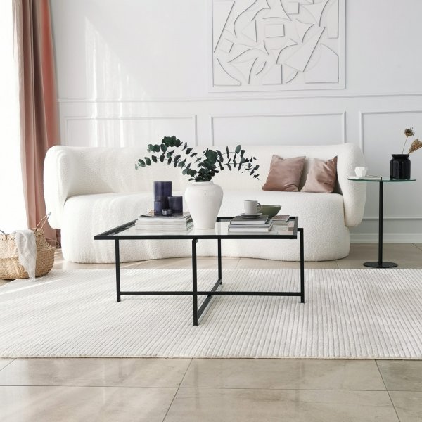 Table basse Sun 85 cm - Noir