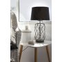 Marine bordslampa - Svart/klar