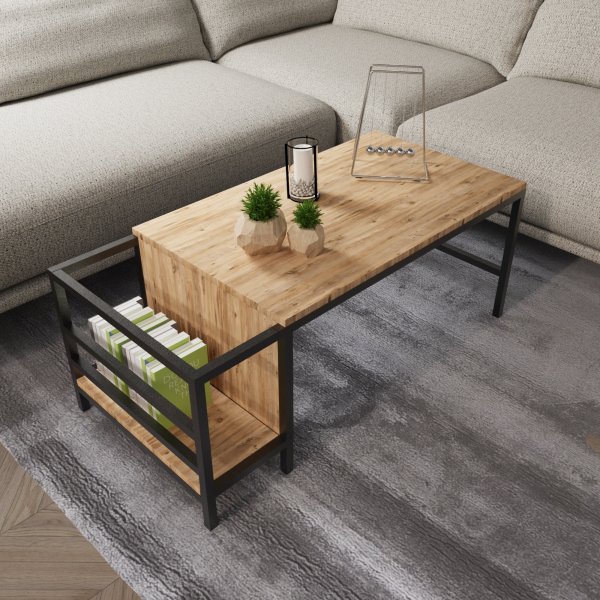 Contempo soffbord&nbsp;110 x 60 cm - Furu