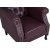 Fauteuil Vivaldino - Oxblood