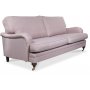 Howard London Premium 4-sits rosa soffa