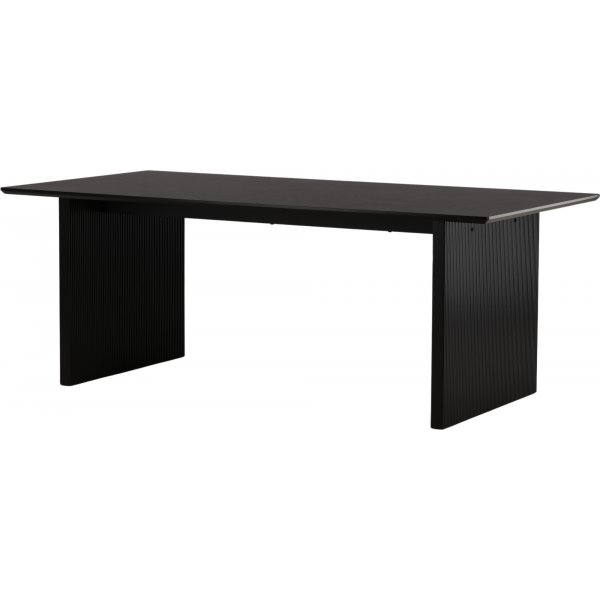 Vail matbord 200 x 100 cm - Svart