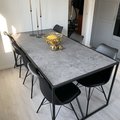 Kundbild Mexico Matbord - Grå betong: Älskar bordet, första bordet...