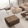 Chocolate puff square - Brun