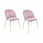 Stol i rosa sammet - Plaza