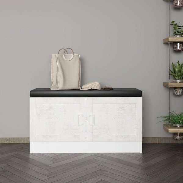 Noah hallbänk - Vit Noah hallbänk - Vit