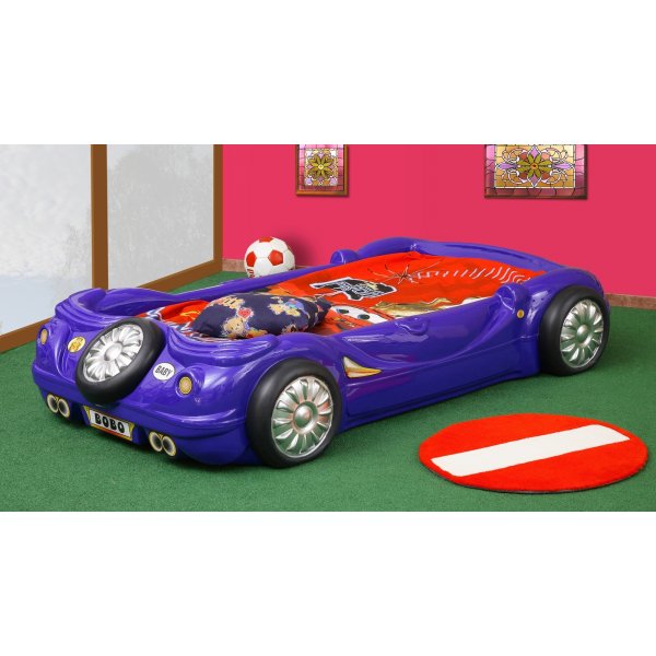 Bobo racerbil barnsng- Valfri frg!