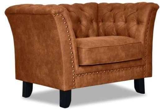 Chester Bridge Fåtölj - Vintage Cognac Chester Bridge Fåtölj - Vintage Cognac