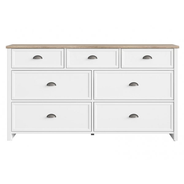 Ingatorp sideboard - Ek/vit