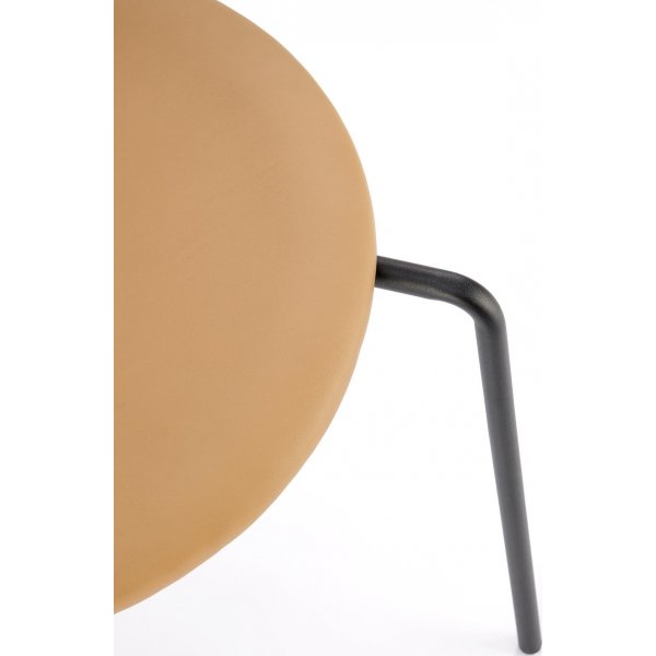 Chaise de salle  manger Cadeira 524 - Marron clair