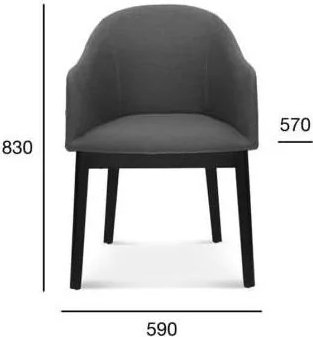 Pop karmstol - Valfri färg på stomme och klädsel Pop karmstol - Valfri färg på stomme och klädsel