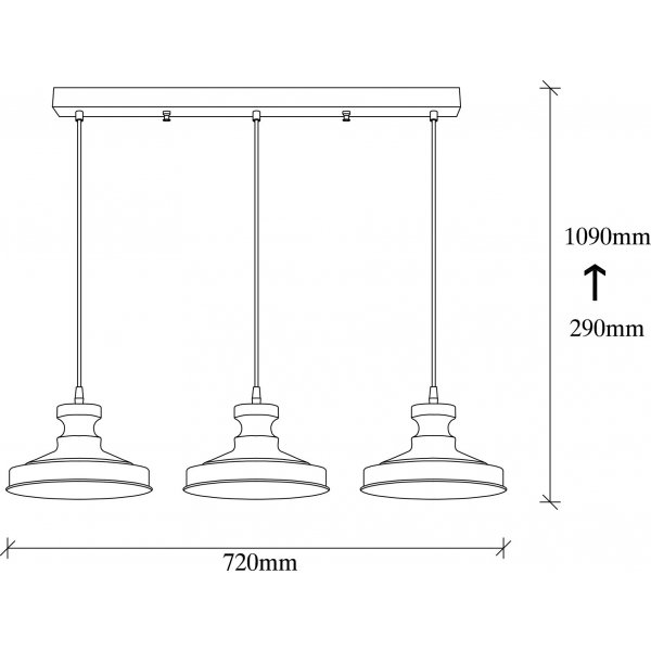 Plafonnier Berkeley 182-S1 - Laiton Plafonnier Berkeley 182-S1 - Laiton