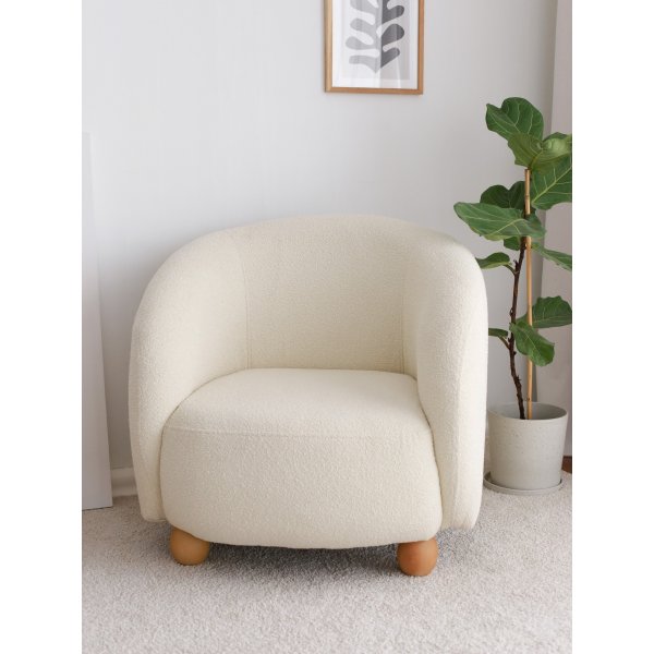 Fauteuil Slon - Blanc