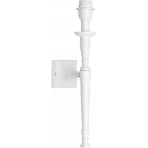 Salong vägglampa - Vit - 45 cm