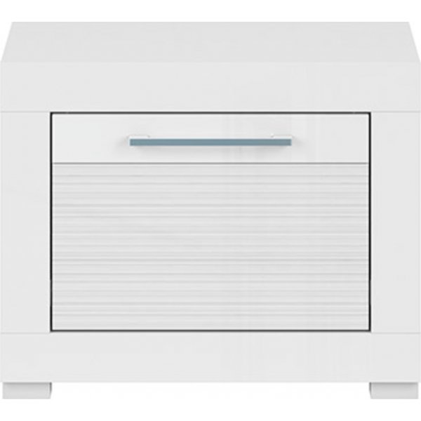 Flames nachtkastje - Wit