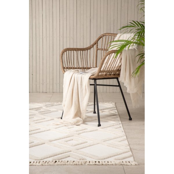 Tapis Pascal - Blanc Tapis Pascal - Blanc