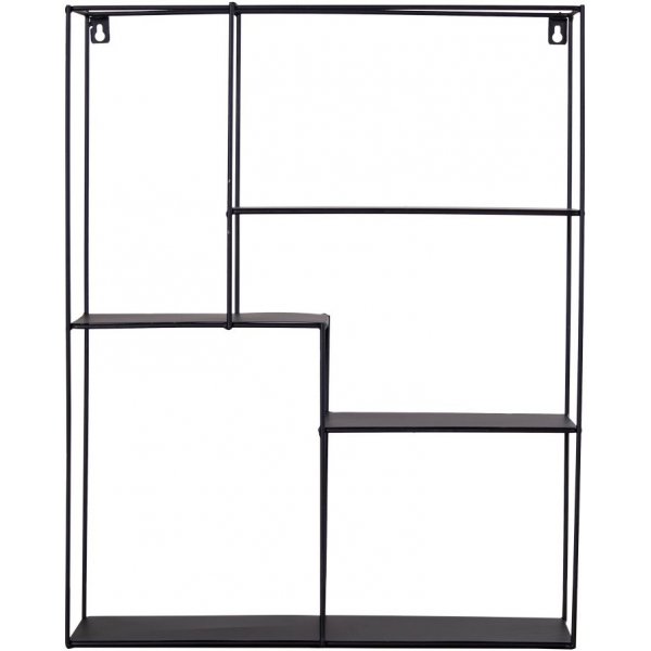 Bergen Wandplank - Zwart Bergen Wandplank - Zwart