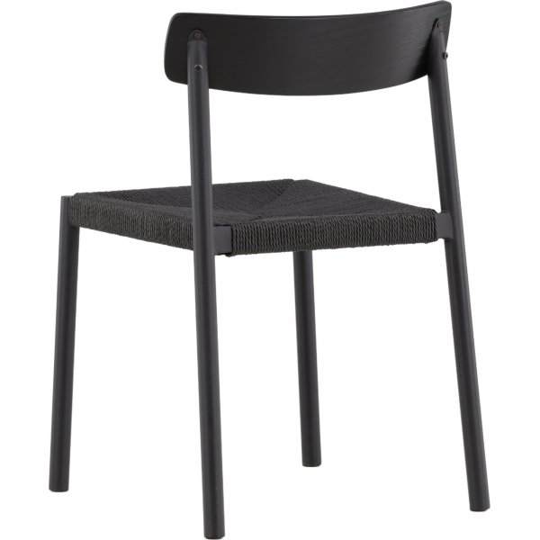 Malmn matstol - Svart