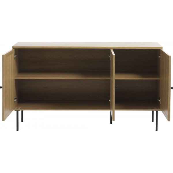 Buffet  menus - Chne/rotin artificiel