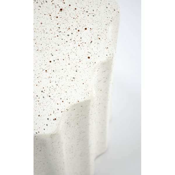 Fara bijzettafel Ø41 cm - Wit Fara bijzettafel Ø41 cm - Wit