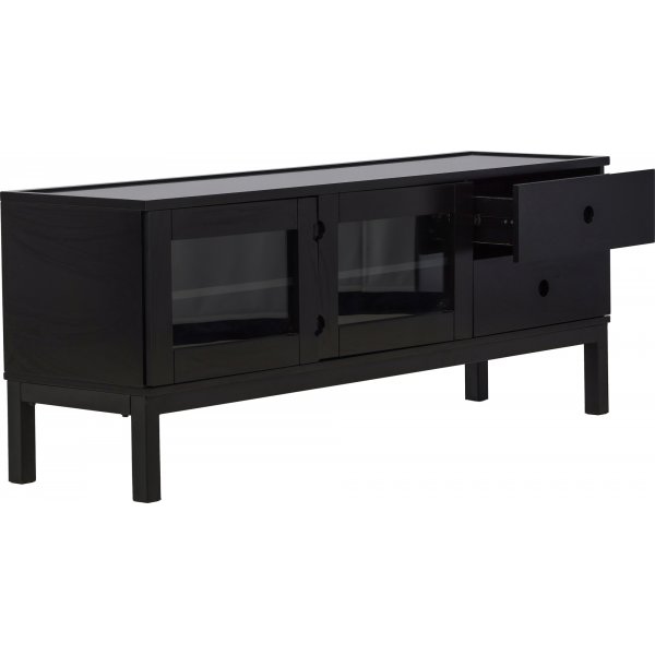 Alcoa TV-bänk 150 cm - Svart Alcoa TV-bänk 150 cm - Svart