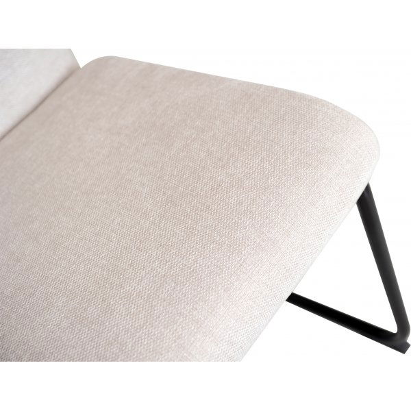 Stella eetkamerstoel - Beige/zwart