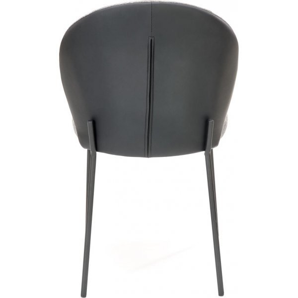 Chaise de salle à manger Cadeira 471 - Gris/noir Chaise de salle à manger Cadeira 471 - Gris/noir