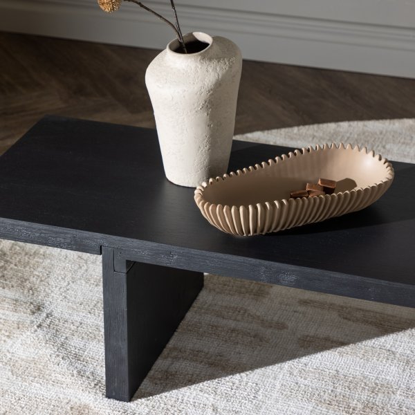 Table basse Yakunik 120 x 38 cm - Noir Table basse Yakunik 120 x 38 cm - Noir