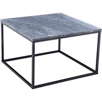Accent soffbord 75 - Grå marmor / Svart underrede Accent soffbord 75 - Grå marmor / Svart underrede