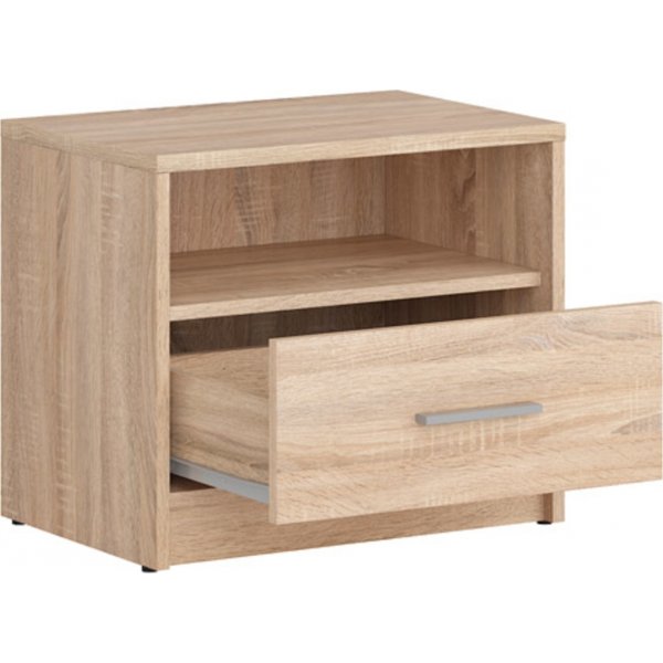 Table de chevet Nepo Plus - Chne clair