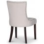 Tuva stol - Beige / Bruna ben + Flckborttagare fr mbler