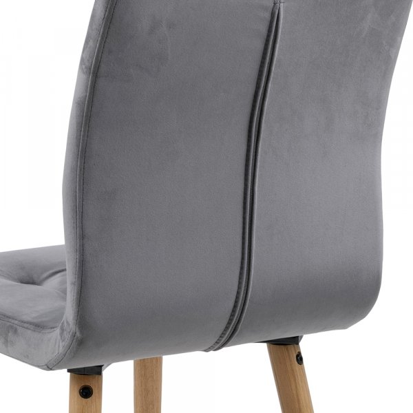 Chaise de salle  manger Frida - Gris fonc