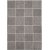 Flatvävd matta Matthews Grå/vit - 200x285 cm
